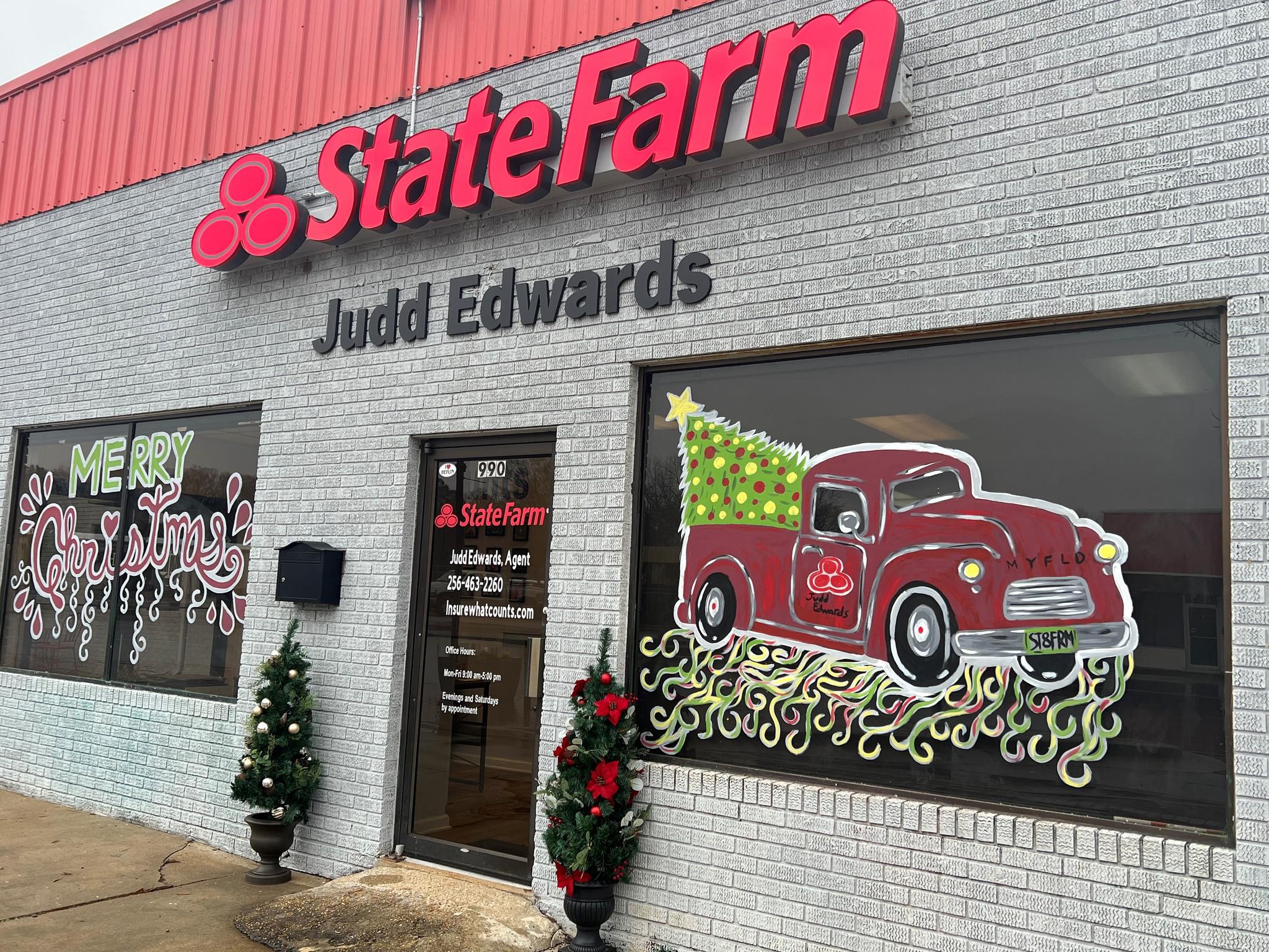Love the holidays at Judd Edwards State Farm Insurance office Heflin