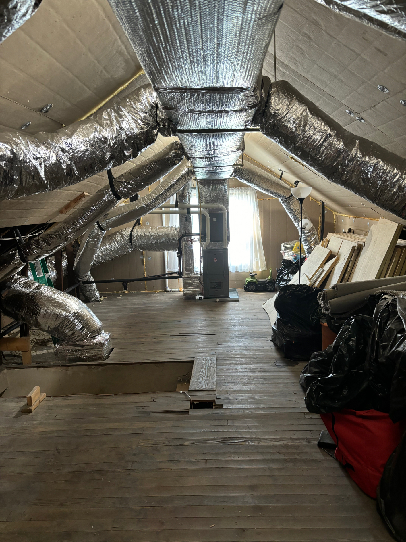 Custom Duct work installation