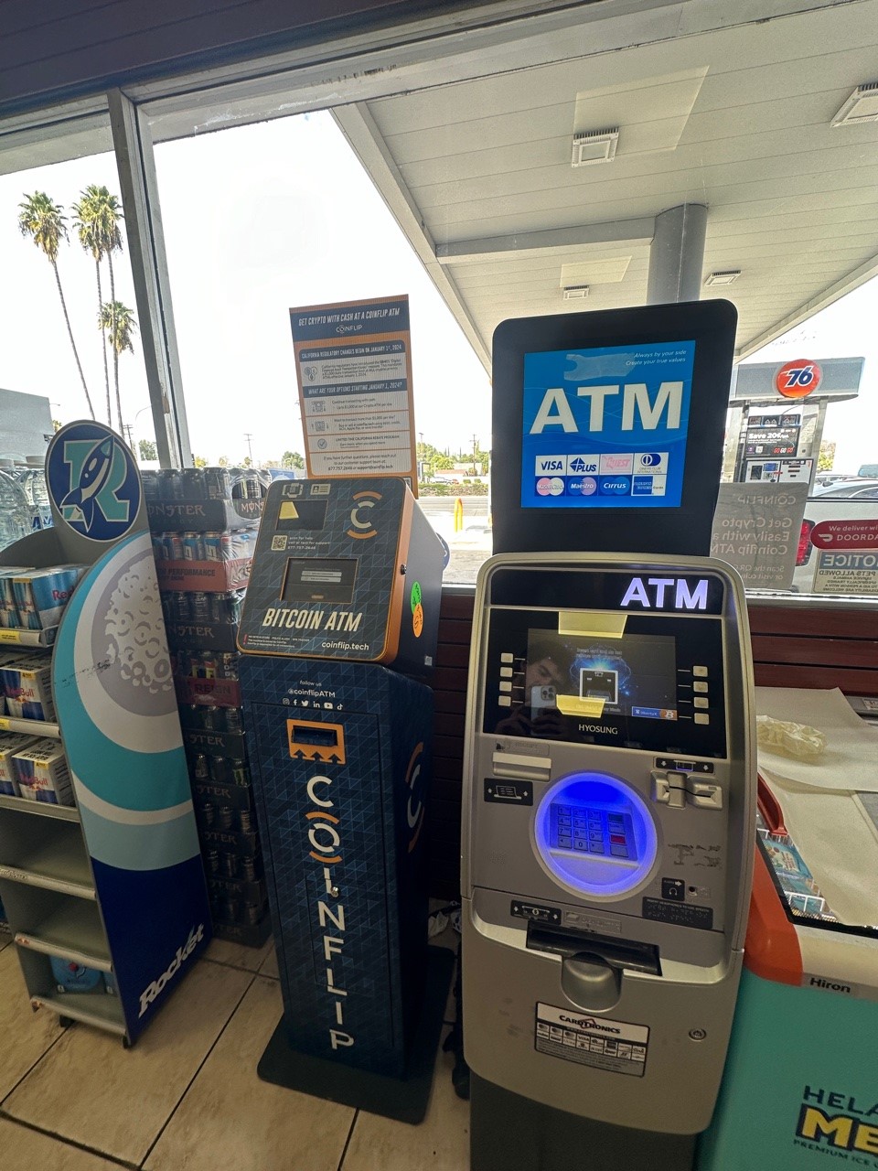 CoinFlip Bitcoin ATM Reseda (773)800-0106
