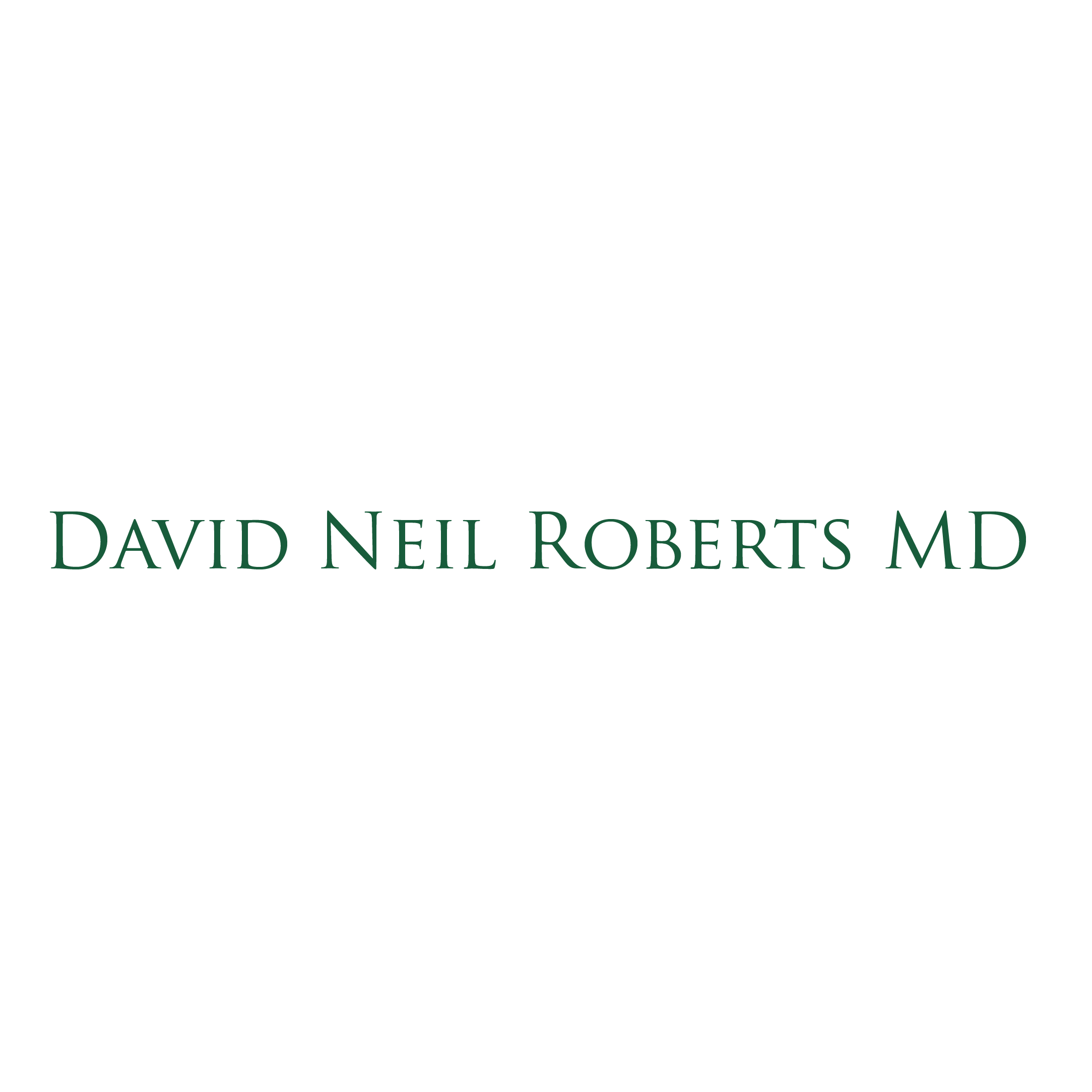 Dr. David Neil Roberts, M.D. Logo