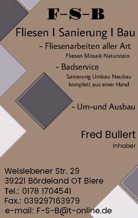 F-S-B, Welslebener Straße 29 in Bördeland