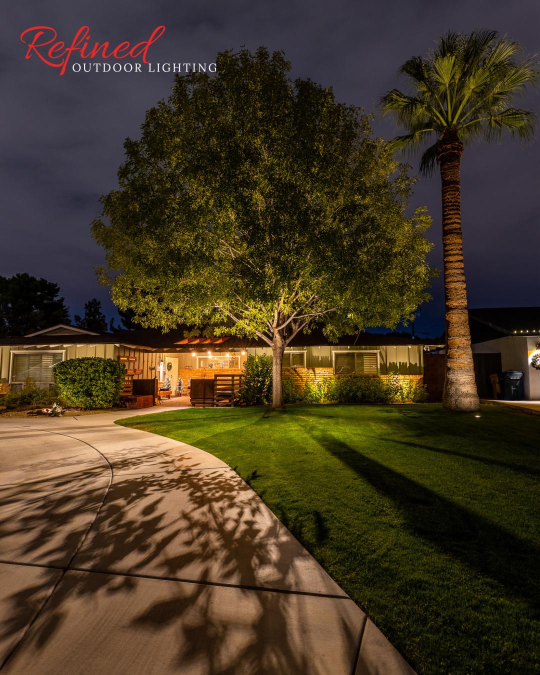 landscape lighting design & installation in Arcadia, Arizona