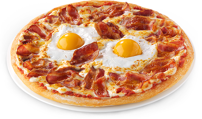 Pizza Bacon & Eggs