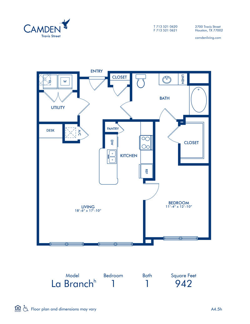 Camden Travis Street Apartments Photo