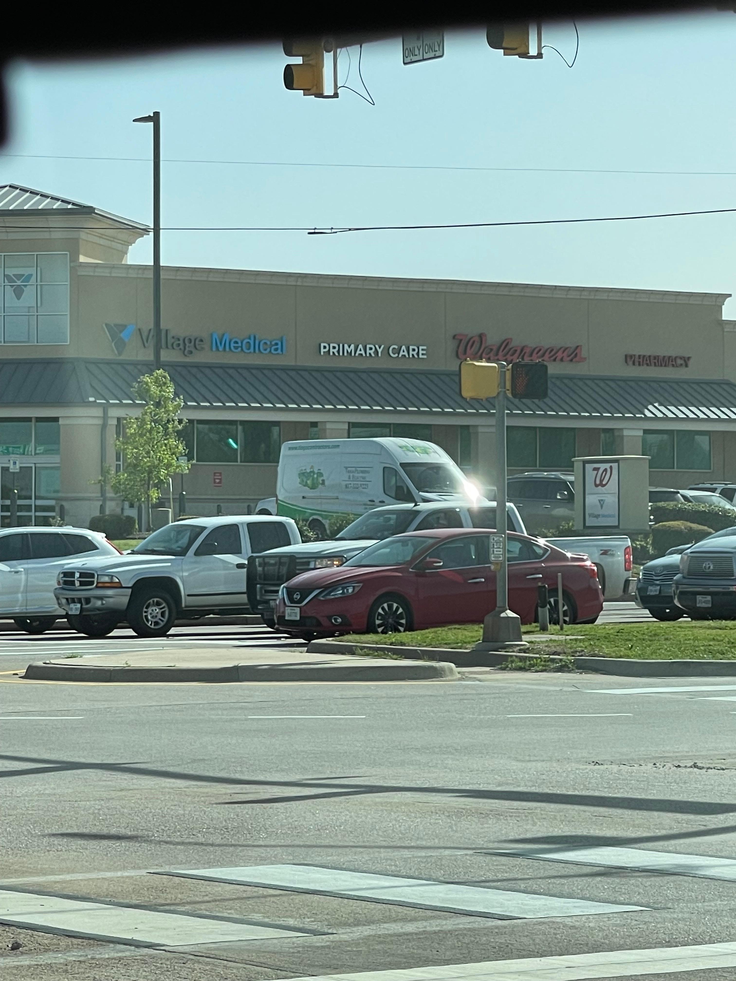 The Tioga Plumbing & Electric around Euless Texas at the Village Medical at Walgreens.