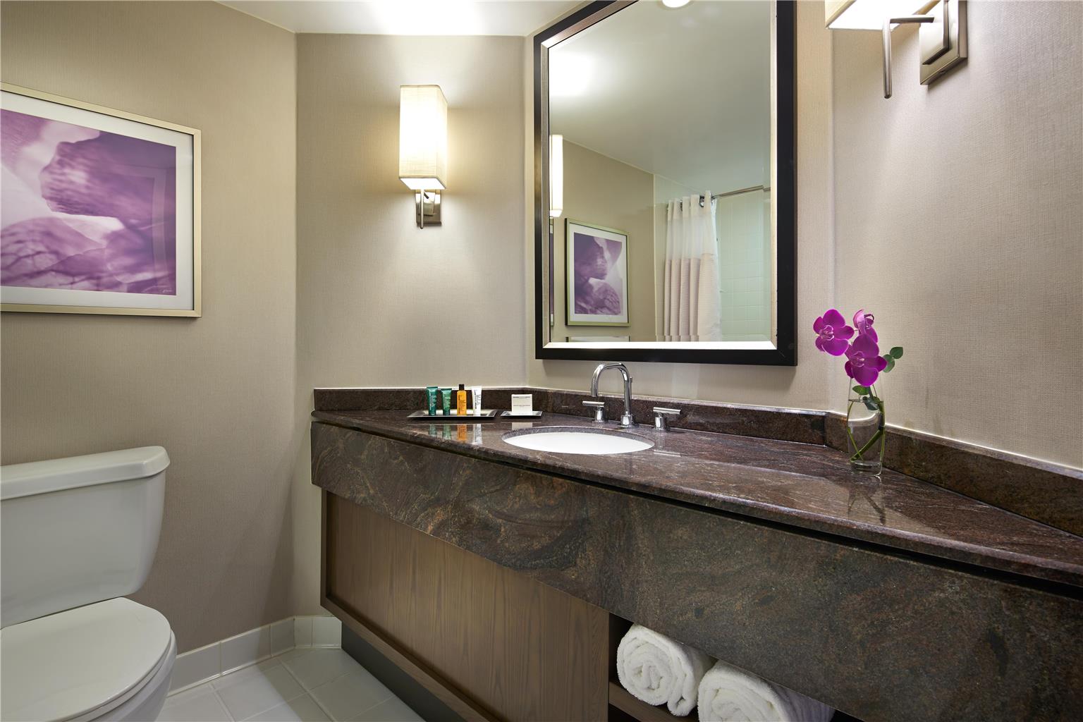 Guest room bath