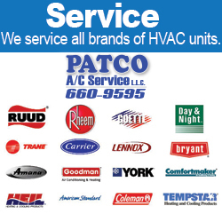 Patco AC can repair or replace all AC brands