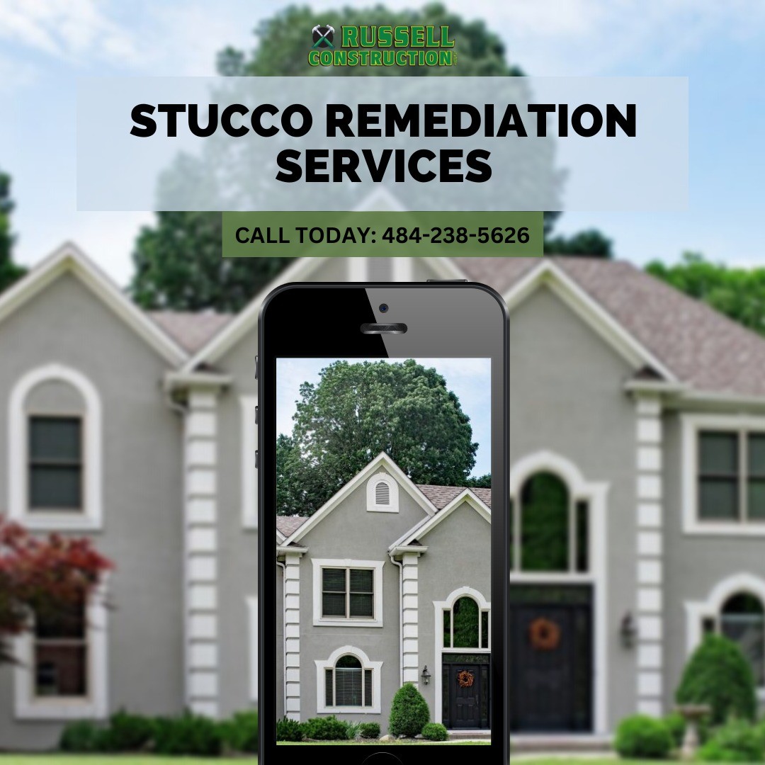 Restore and protect your home with Russell Construction Stucco Remediation’s professional stucco remediation services. Our team specializes in identifying and resolving stucco-related concerns, ensuring long-term durability and structural integrity. We take a comprehensive approach to remediation, providing customized solutions that improve both performance and appearance. With a focus on quality and precision, we deliver expert results that stand the test of time.