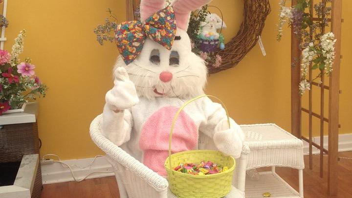 The Easter Bunny visits Dambly's every year!