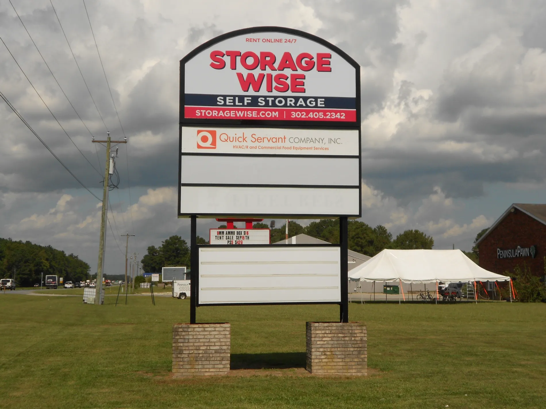 Storage units with drive up access in Delaware