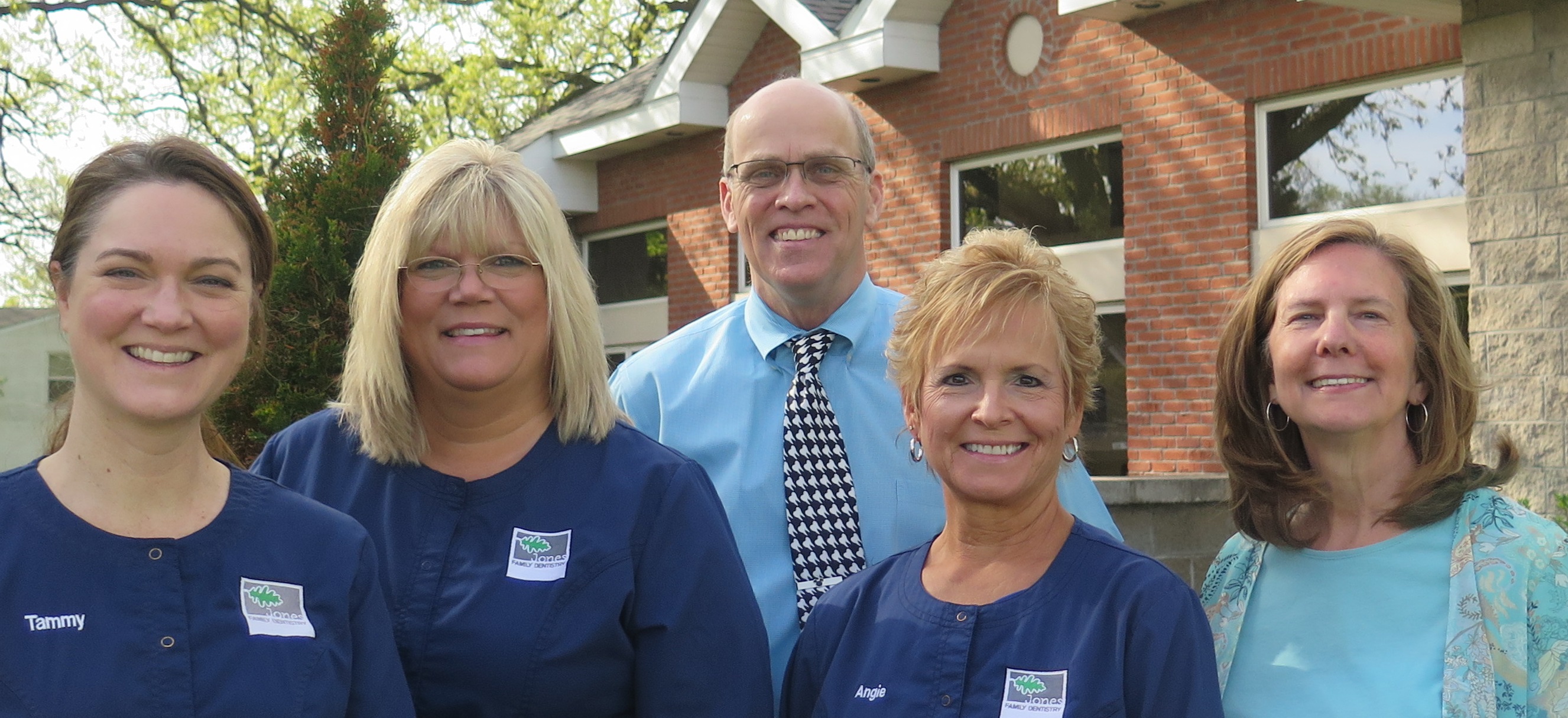 Tammy, Renae, Dr. Jones, Angie and Elizabeth