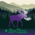 Hazy Moose Medical Cannabis Dispensary Logo