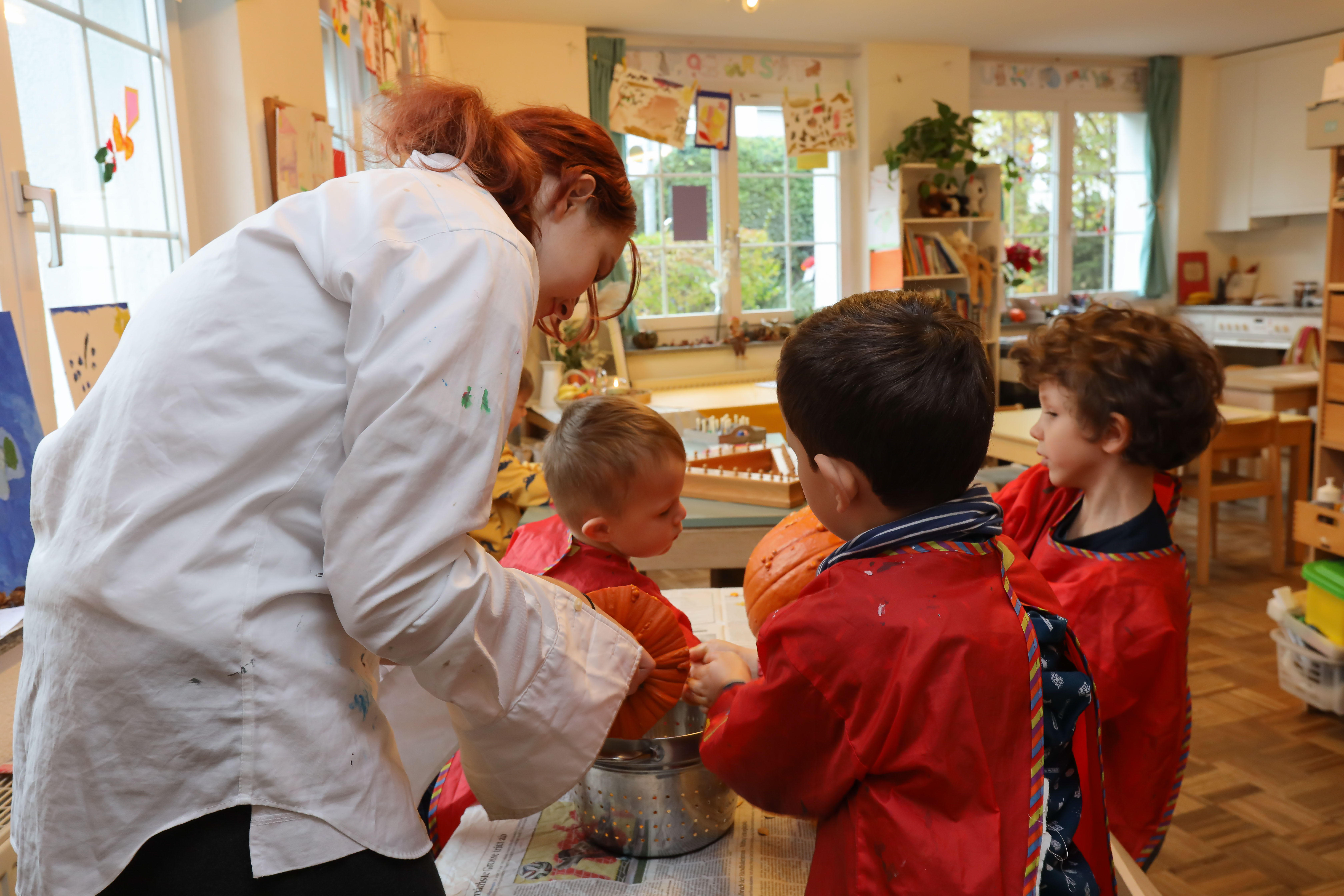 Bilder Montessori Kindergarten Sonne