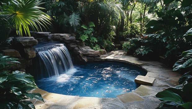 Images Outside Design Custom Pools & Spas