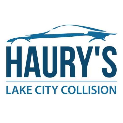 Haury's Lake City Collision Logo