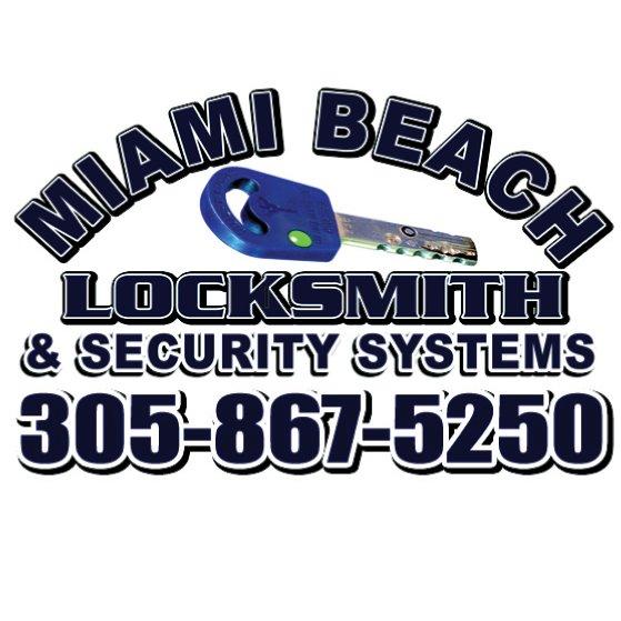 Miami Beach Locksmith & Security Systems Logo