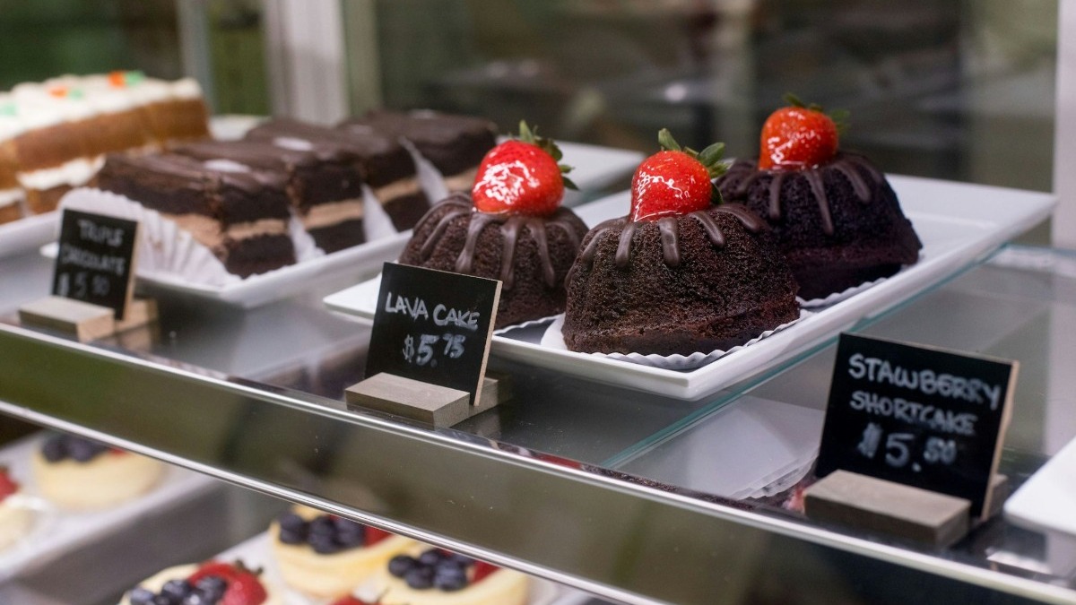 Gourmet desserts and fresh made daily. 