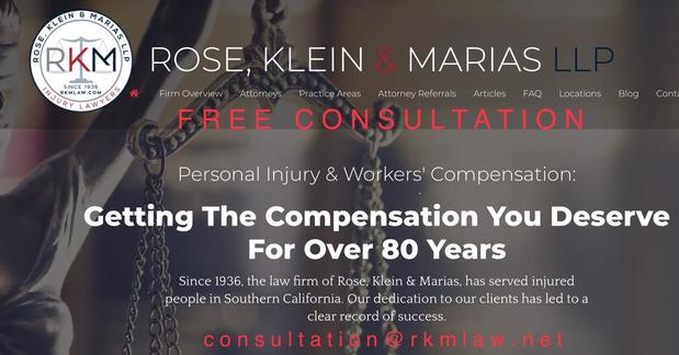 Images Rose, Klein & Marias LLP - Injury Lawyers