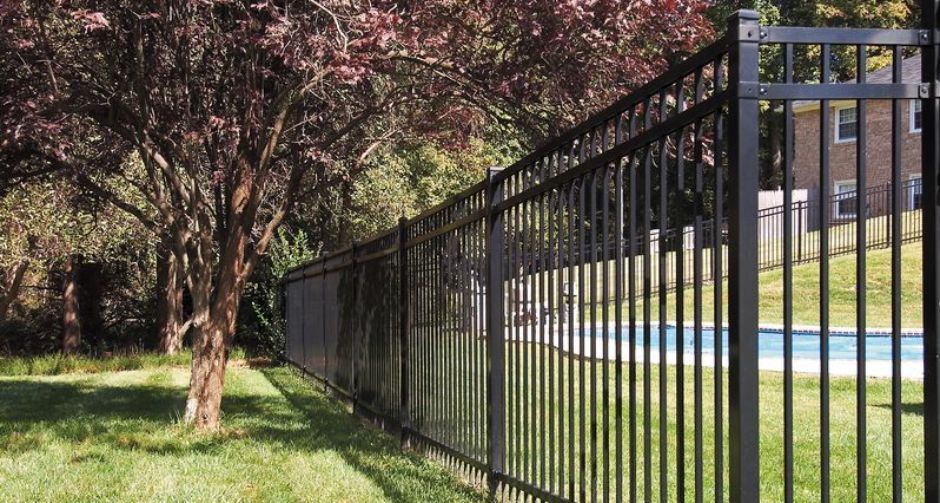 Ornamental Aluminum Hancock Fence