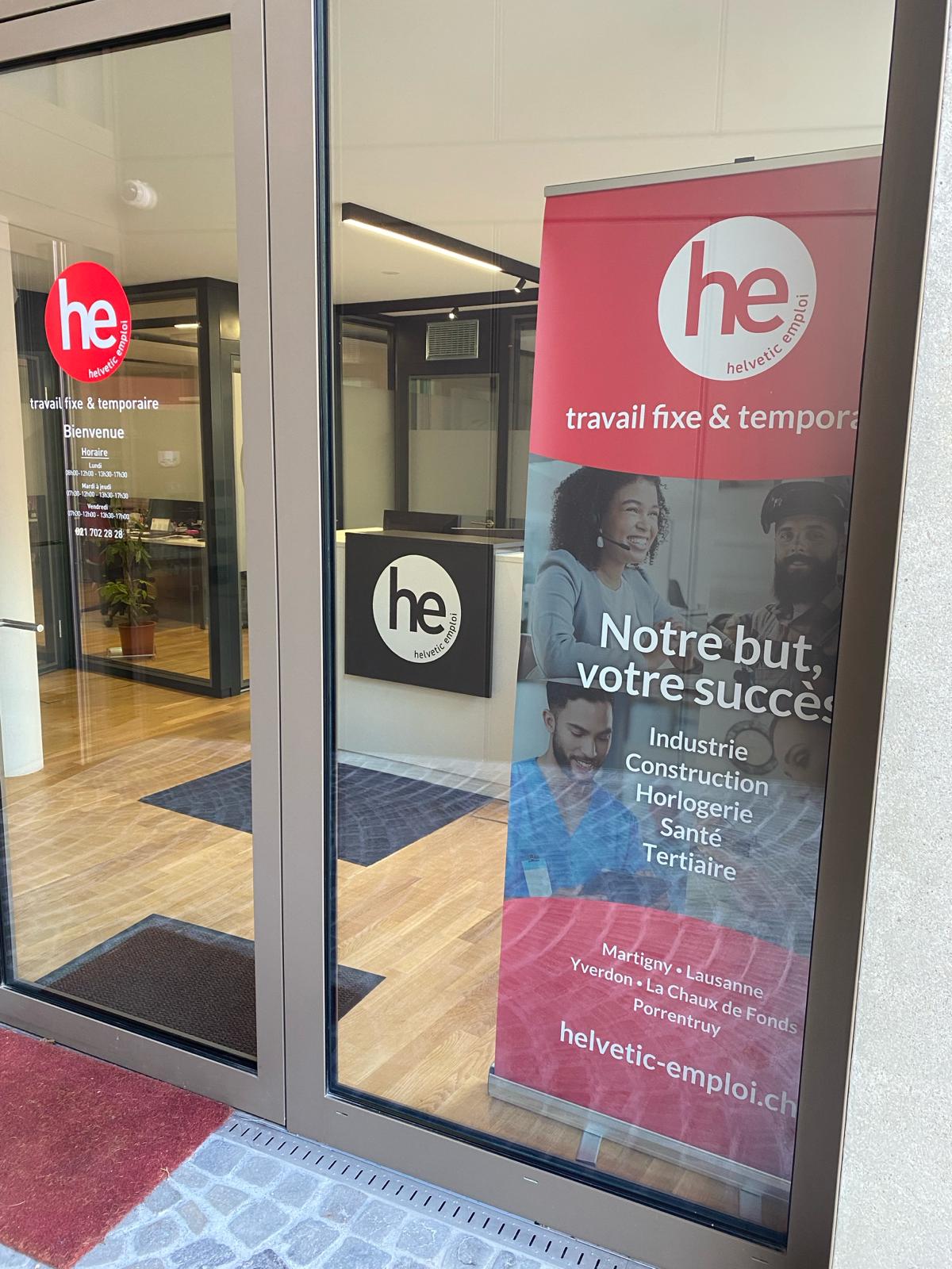 Helvetic Emploi Lausanne, Rue du Rôtillon 8 in Lausanne