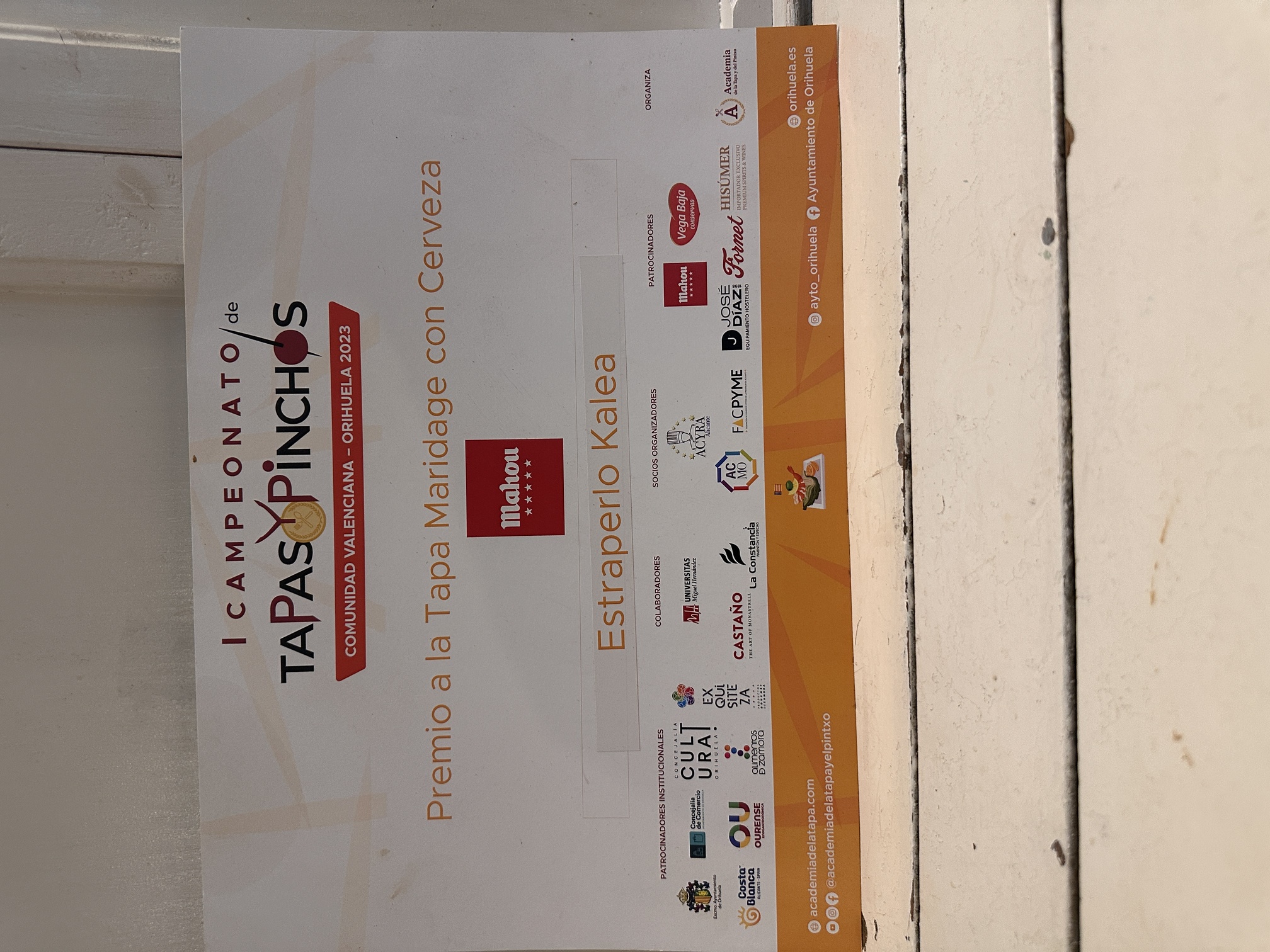 Bar de Pintxos en Castelló Estraperlo
