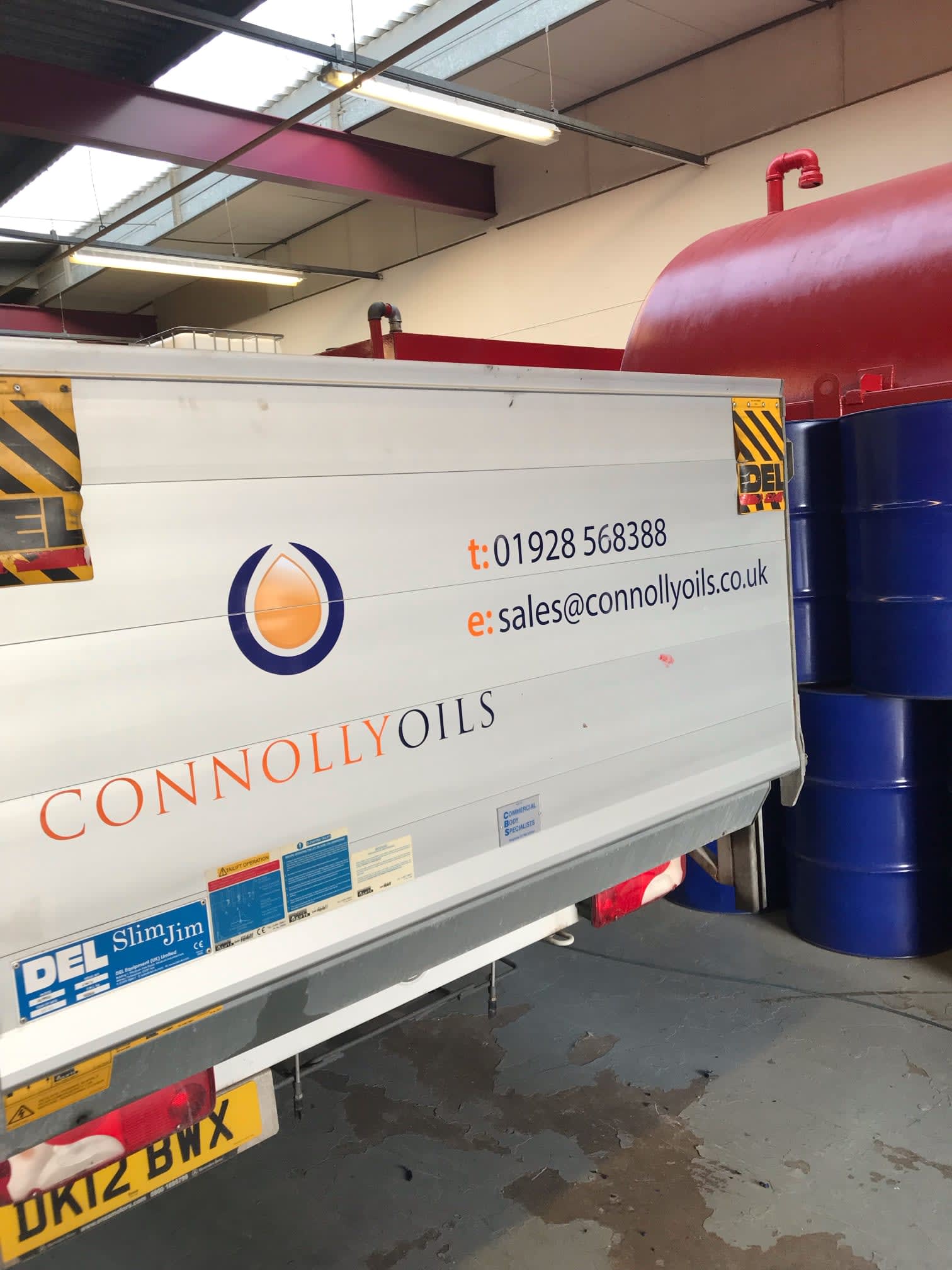Connolly Oils Ltd Runcorn 01928 568388