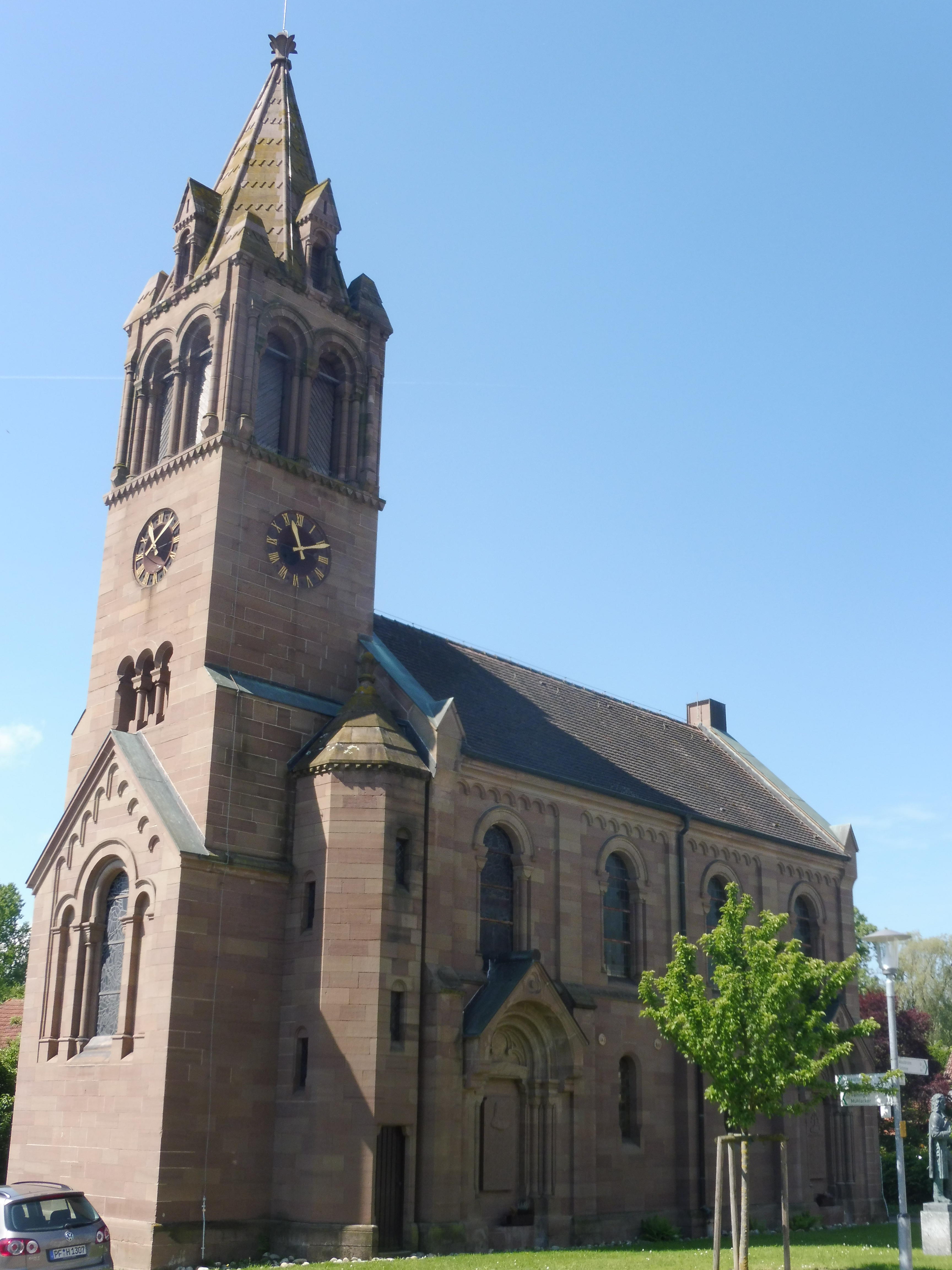 Henri-Arnaud-Kirche - Evangelische Kirchengemeinde Ötisheim, Henri-Arnaud-Straße 26 in Ötisheim-Schönenberg