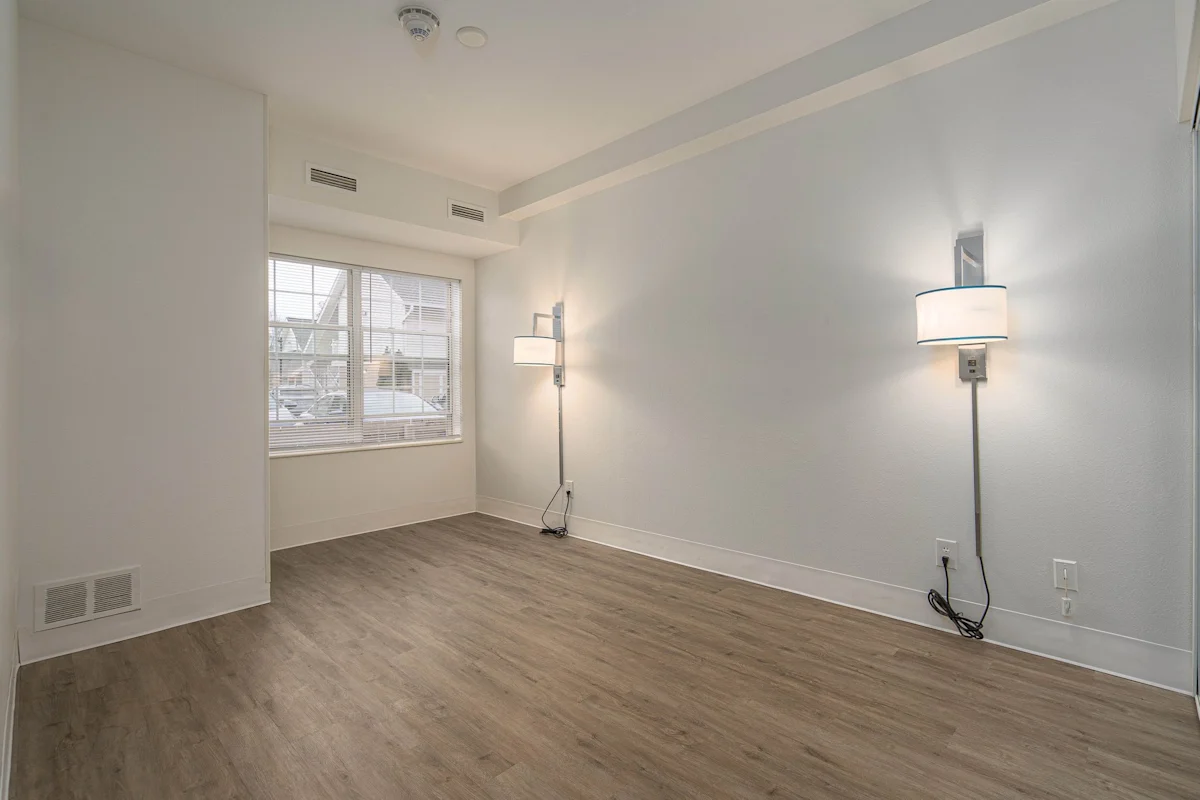 Bedroom at AVIA Lofts on Victors Way in Ann Arbor, MI