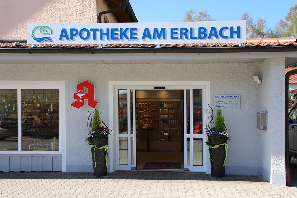 Apotheke am Erlbach - Aussenansicht der Apotheke a …
