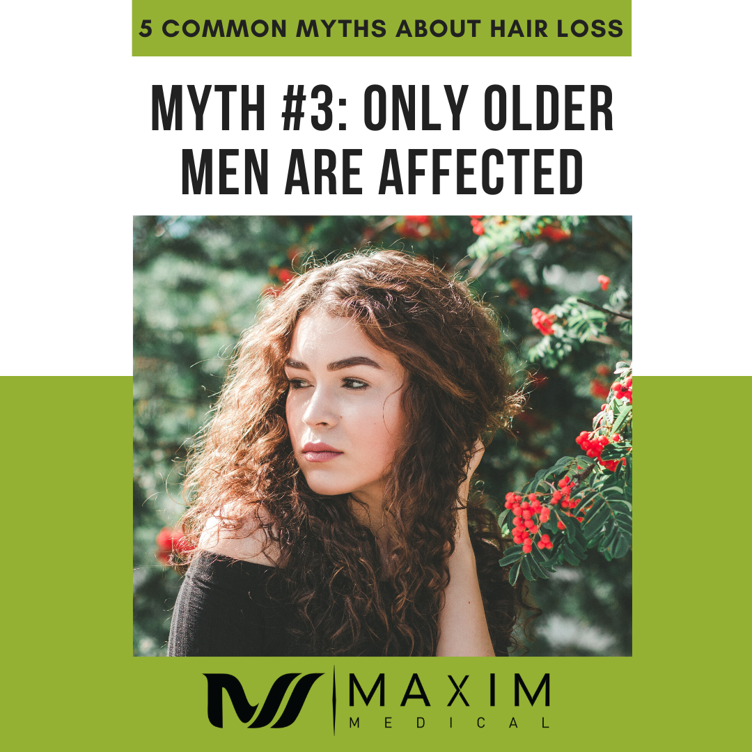 5 Common Myths About Hair Loss

Myth #3: This Disorder Affects Only Older Men

The idea that hair loss only affects those approaching the older years has been greatly disproven. Chances are you may know someone in their 20s who is already showing signs of a receding hairline. Although hair loss due to male pattern baldness can occur at any age after puberty, it most often starts in the mid-twenties. Due to the gradual nature of hair loss, it does take many years to reach the more advanced stages. But the earlier the hair loss starts, the more the final result is likely to be severe.

According to a study done by Tsinghua University, 60 percent of the young study participants reported they were losing significant amounts of hair. While 25 percent of respondents said they didn’t notice the hair loss until they were told by friends or family, 40 percent responded they were quite aware of their receding hairlines. The results of this study also translate similarly to young adults in the United States.

Full Article Available On Our Website: