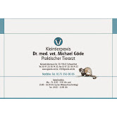 Logo Kleintierpraxis Dr. med. vet. Michael Göde