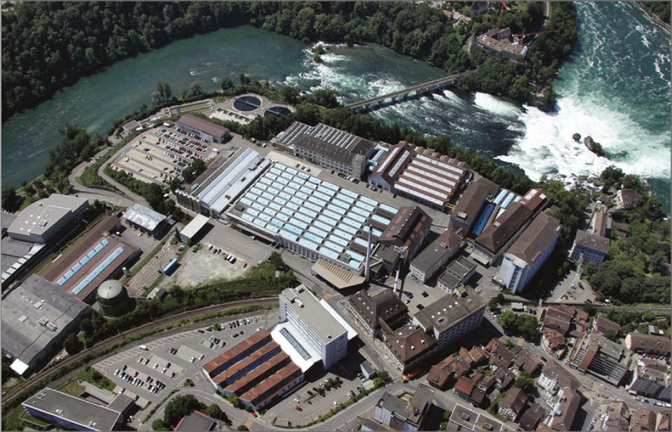 Reasco AG, Industrieplatz in Neuhausen am Rheinfall