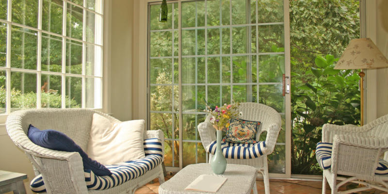 As a sunroom builder, we can create this functional and appealing living space at your home.