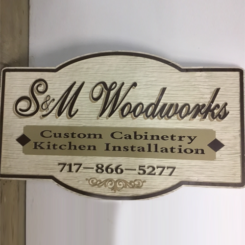 S & M Woodworks Logo