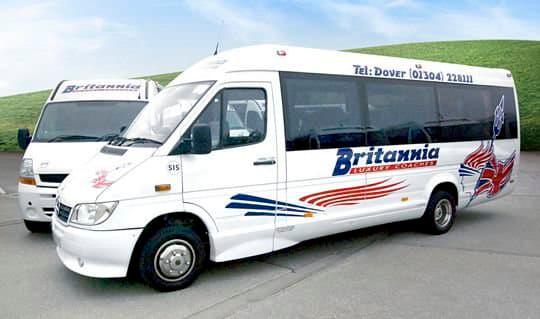 Britannia Coaches Dover 01304 228111