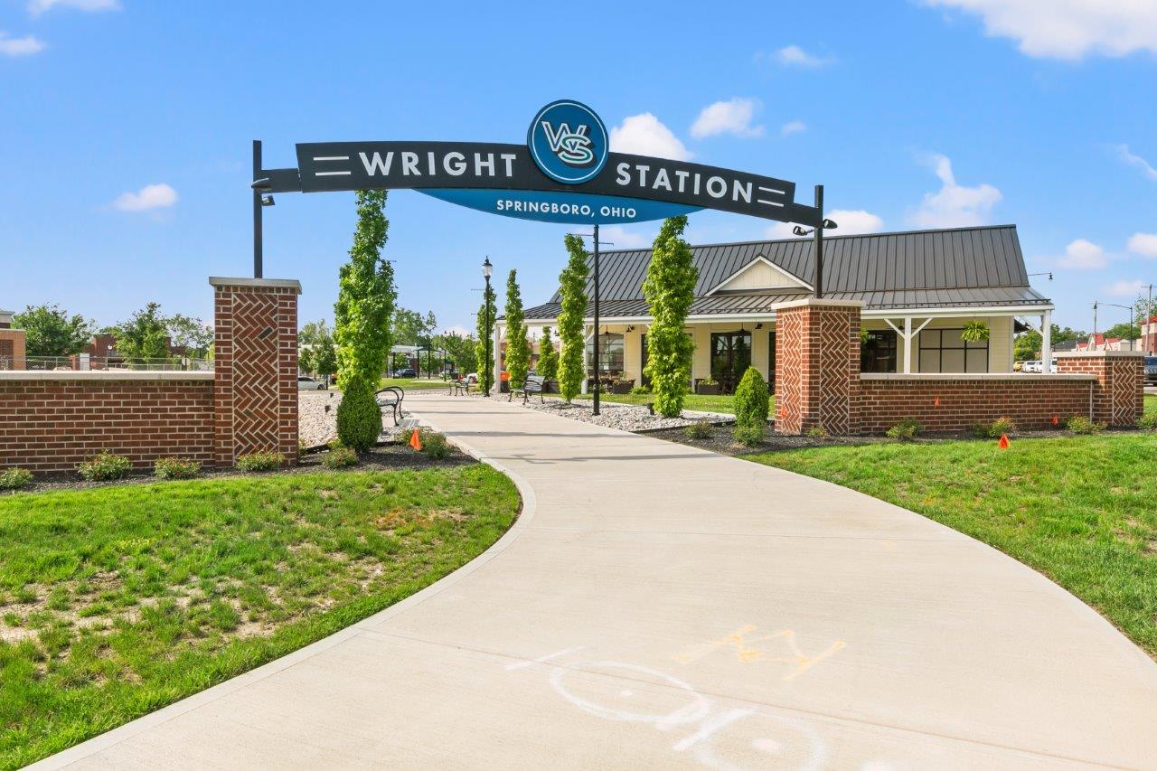Walkway to office, Settlers Walk Dental Care. Dentist in Springboro, OH. 
