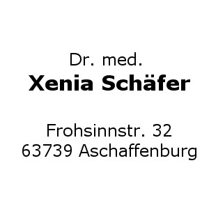 Dr.med. Xenia Schaefer in Aschaffenburg - Logo