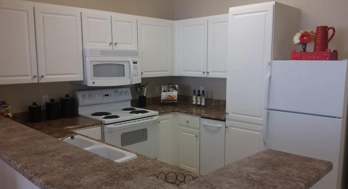 Kitchen at Tesoro Senior Apartments