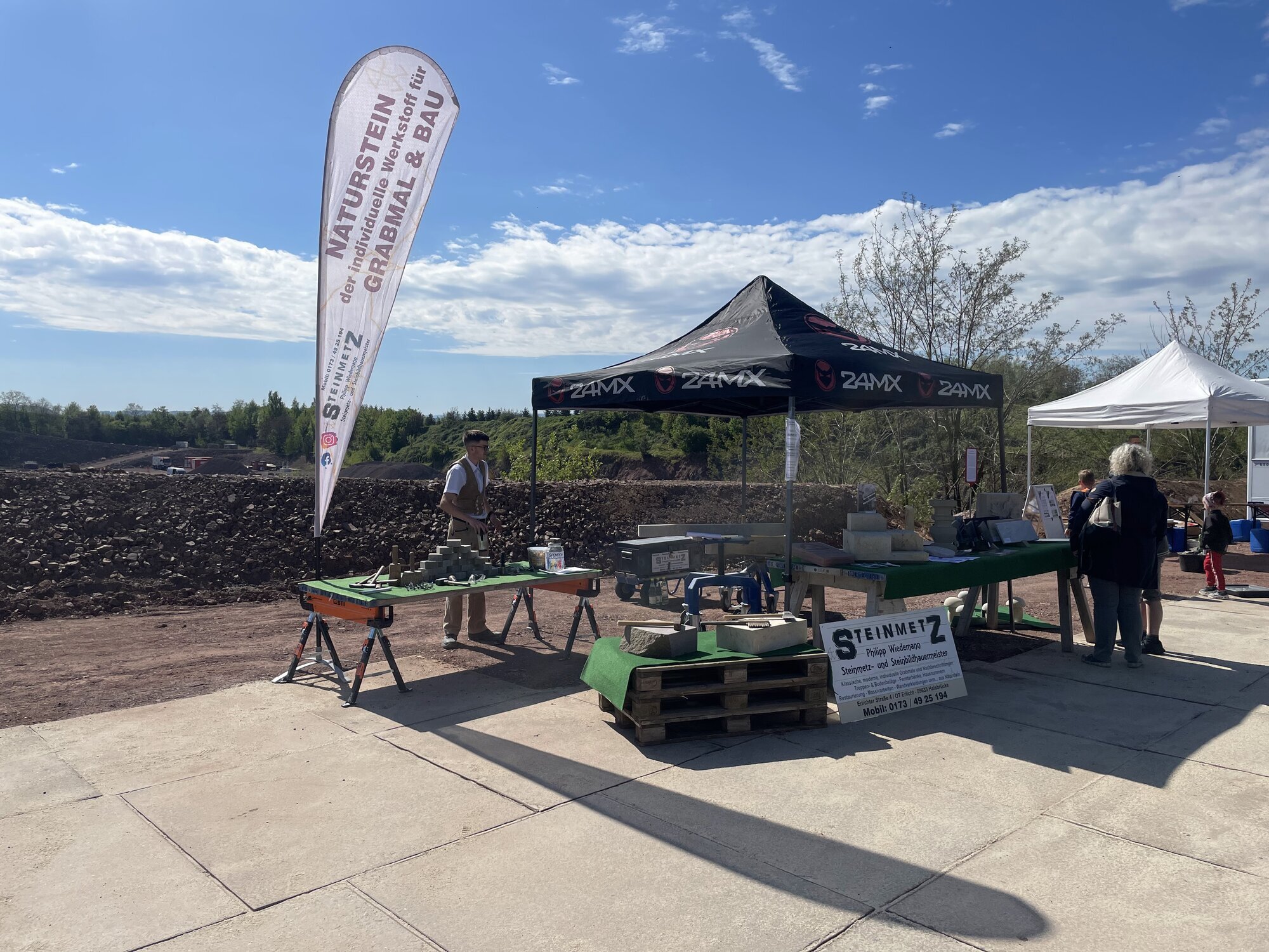 Steinmetzbetrieb Philipp Wiedemann, Erlichter Straße 4 in Halsbrücke