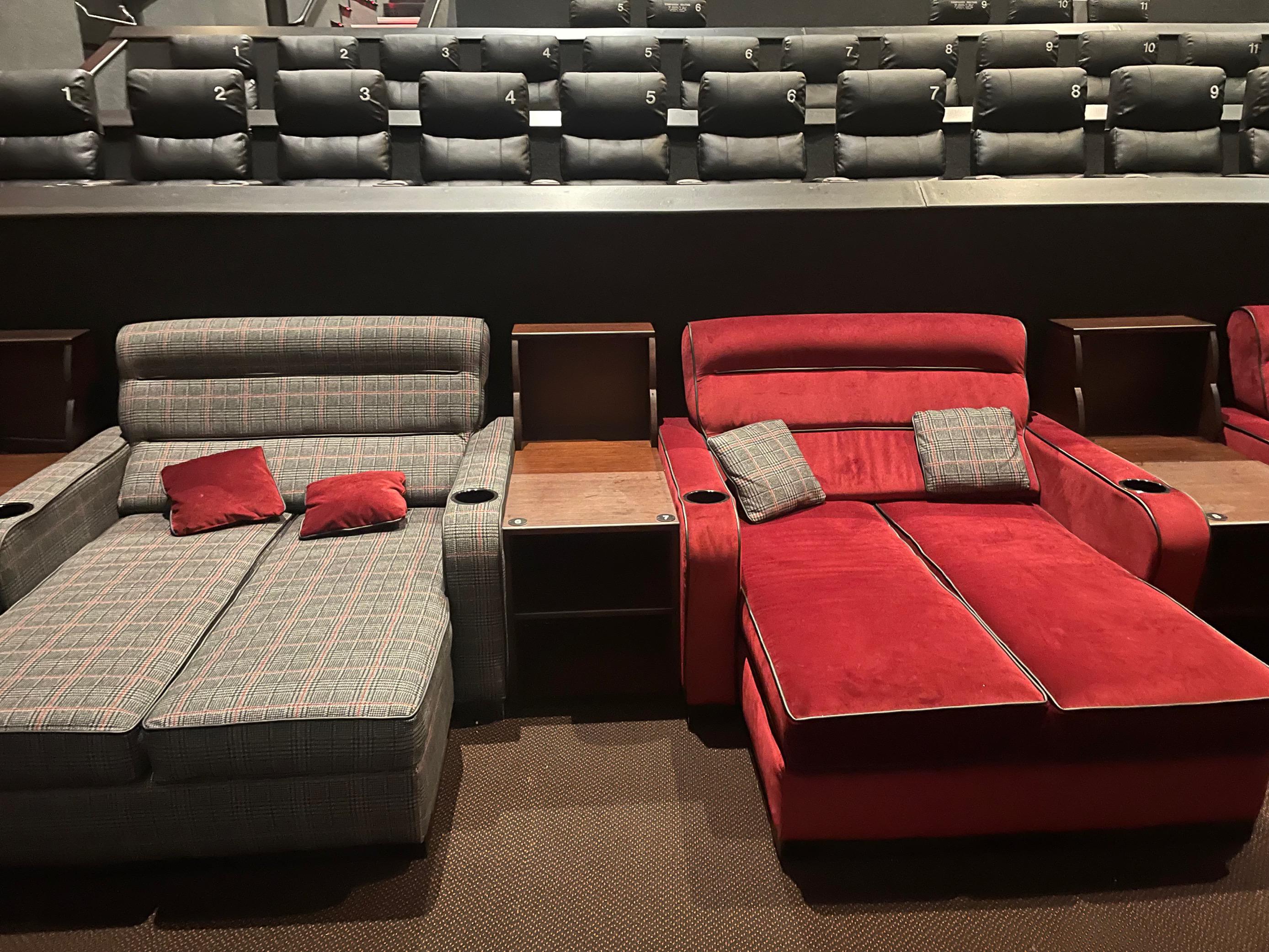 Love Seats in Movie Theater_Cinemark