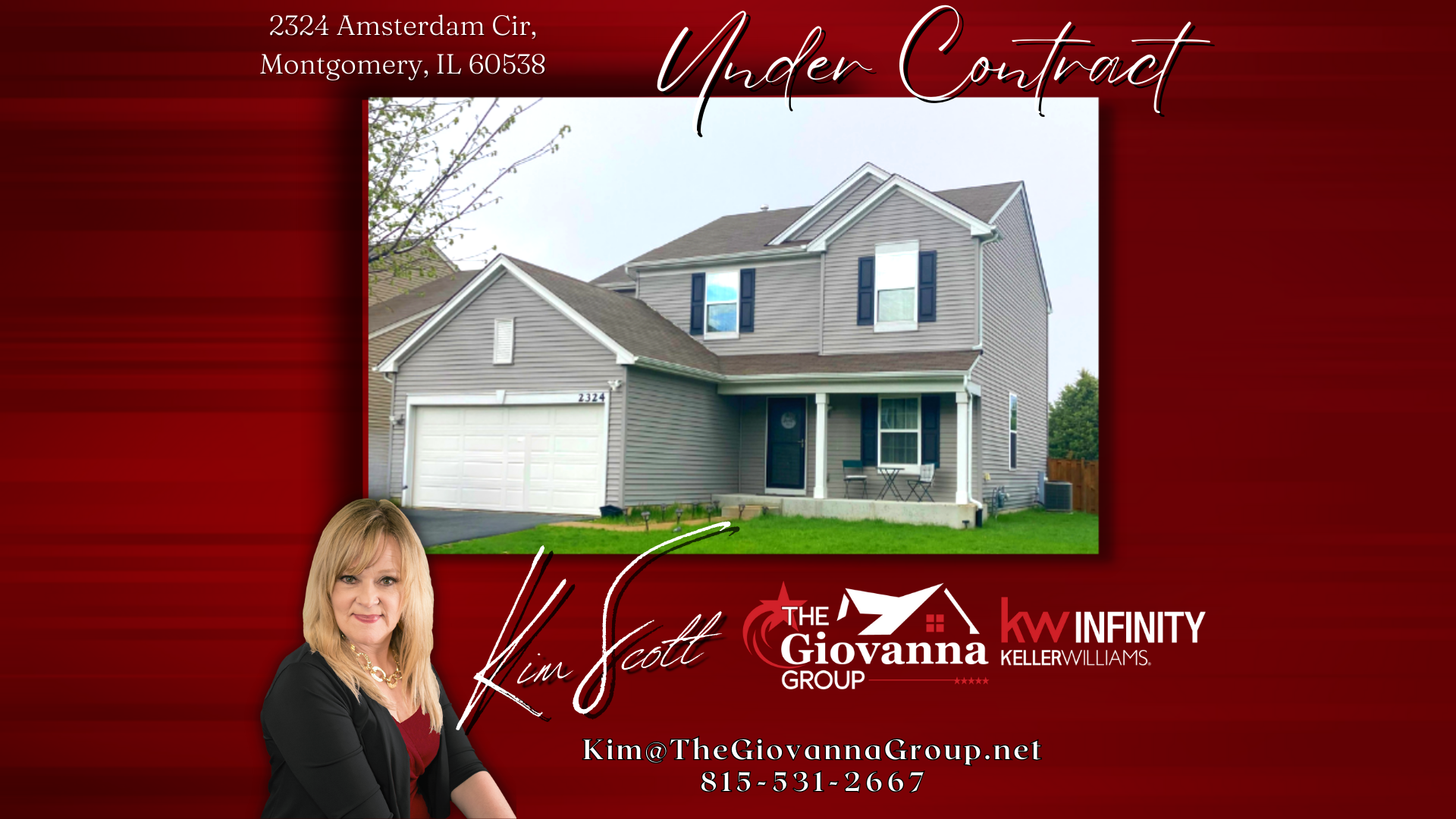 Congratulations to Kim and her clients! â¨ We are thrilled to announce that this stunning property in Montgomery, IL is now UNDER CONTRACT!  Nestled in a lovely neighborhood, this charming home has captured the hearts of its soon-to-be new owners. Thank you for the overwhelming interest and support for this listing. Stay tuned for more amazing properties coming your way! ï¸ .  kellerwilliamnsinfinity  kw  UnderContract  MontgomeryIL  RealEstate  DreamHome  BeautifulHomes  HomeSweetHome  PropertySold  RealEstateSuccess