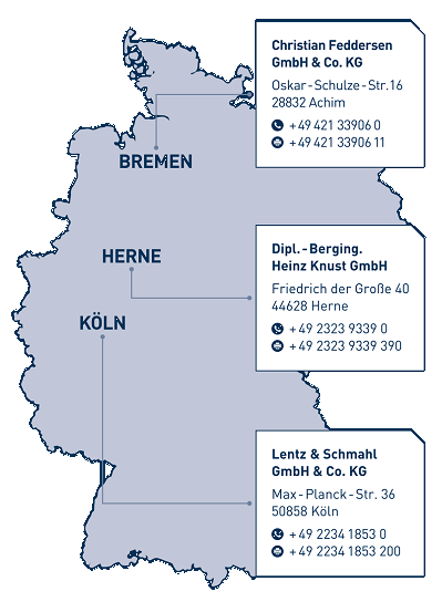 Dipl.-Berging. Heinz Knust GmbH, Friedrich der Große 40 in Herne