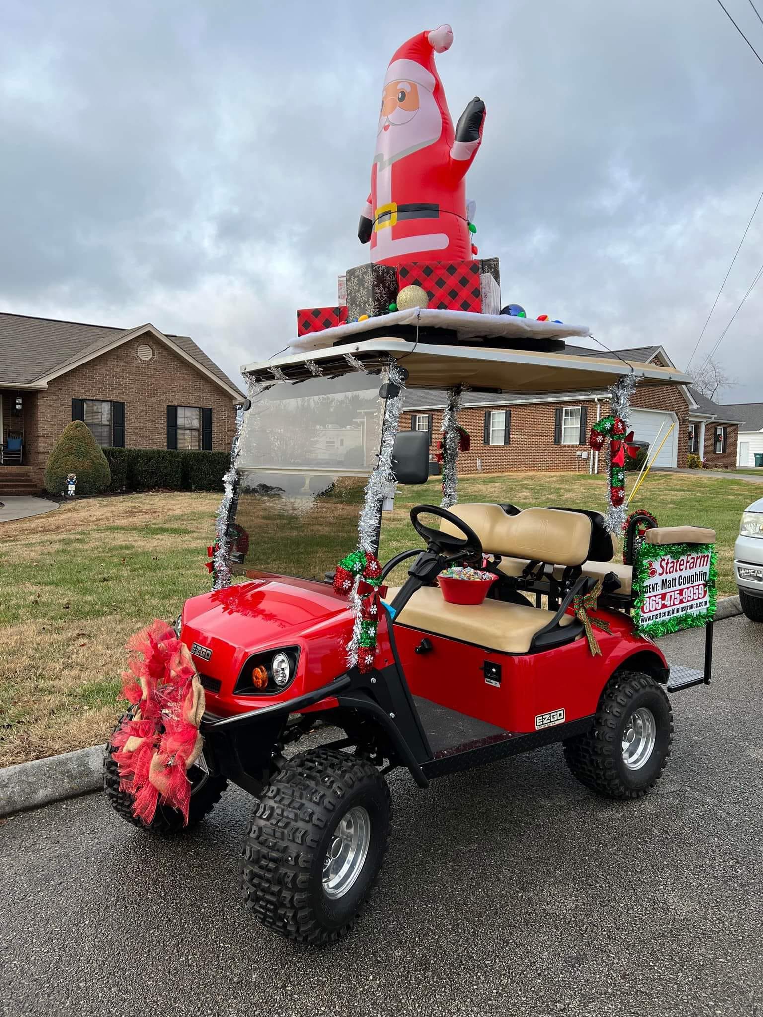 Santa cart!
