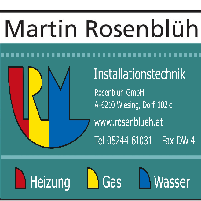 Installationstechnik Rosenblüh GmbH 6210 Wiesing