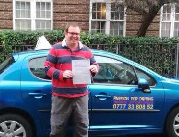 Passion for Driving London 07773 380852