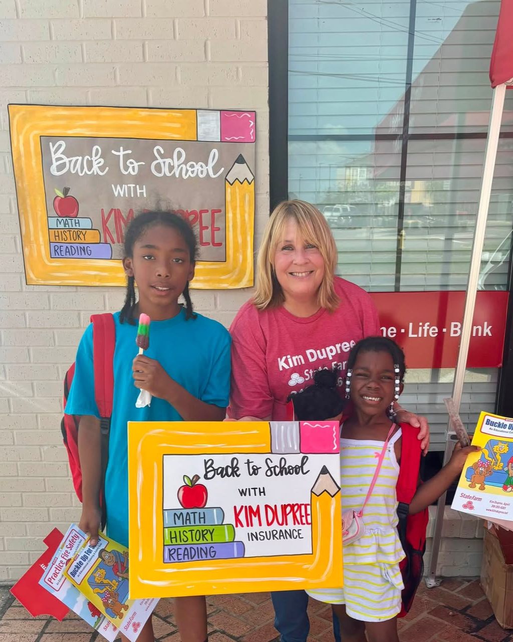 We had a great time at our annual Back to School Backpack and School Supply event! Thank you to everyone who joined us. We still have a few backpacks left, so stop by our Ruston office while supplies last.