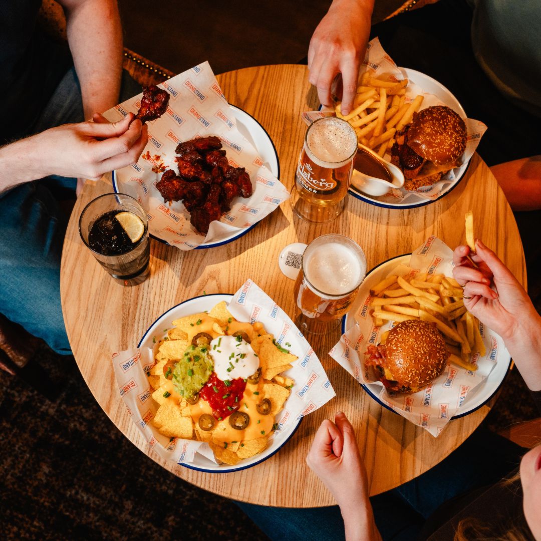 Great food, cold drinks and live football &ndash; the perfect matchday combination.