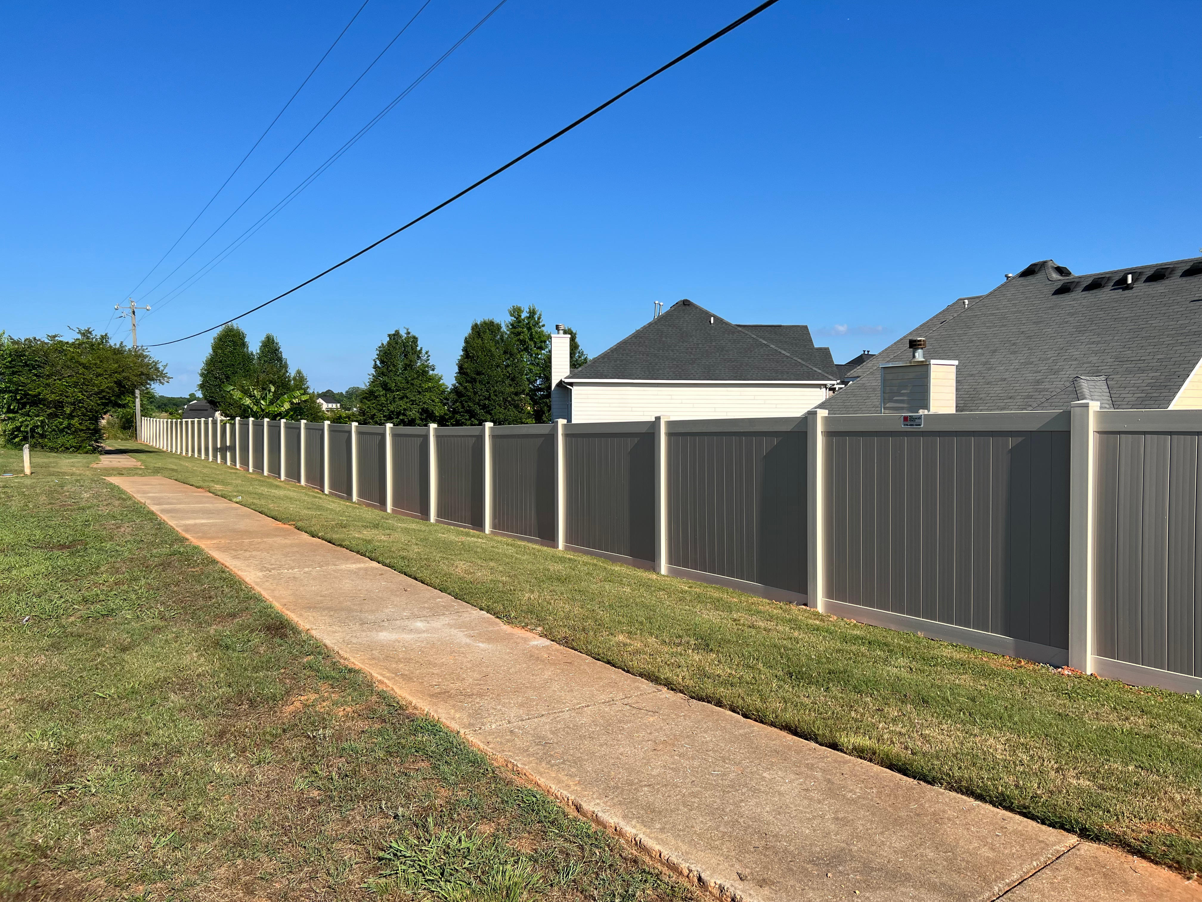Vinyl Privacy Fence