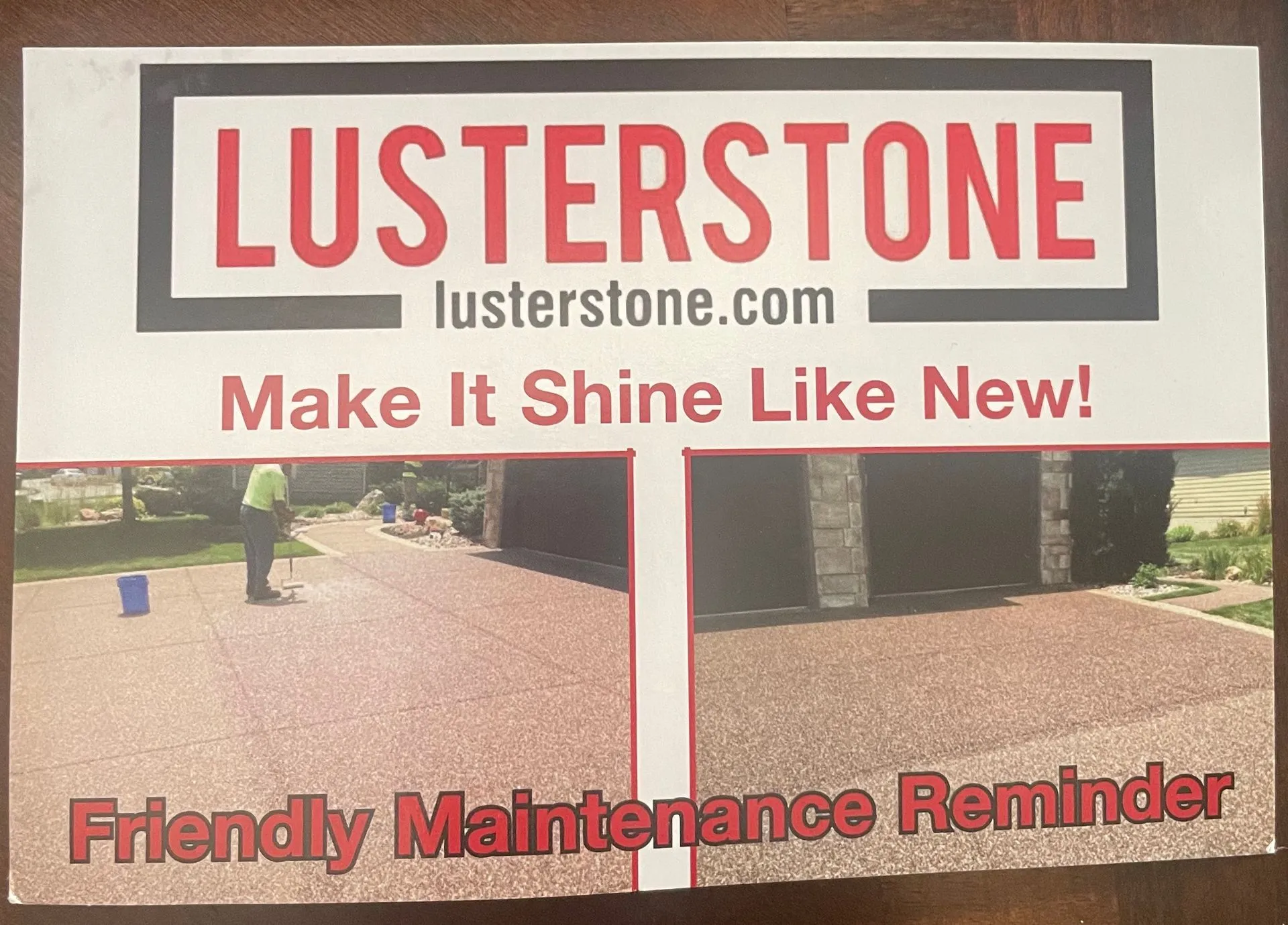 Lusterstone Decorative Pebble Paving Image