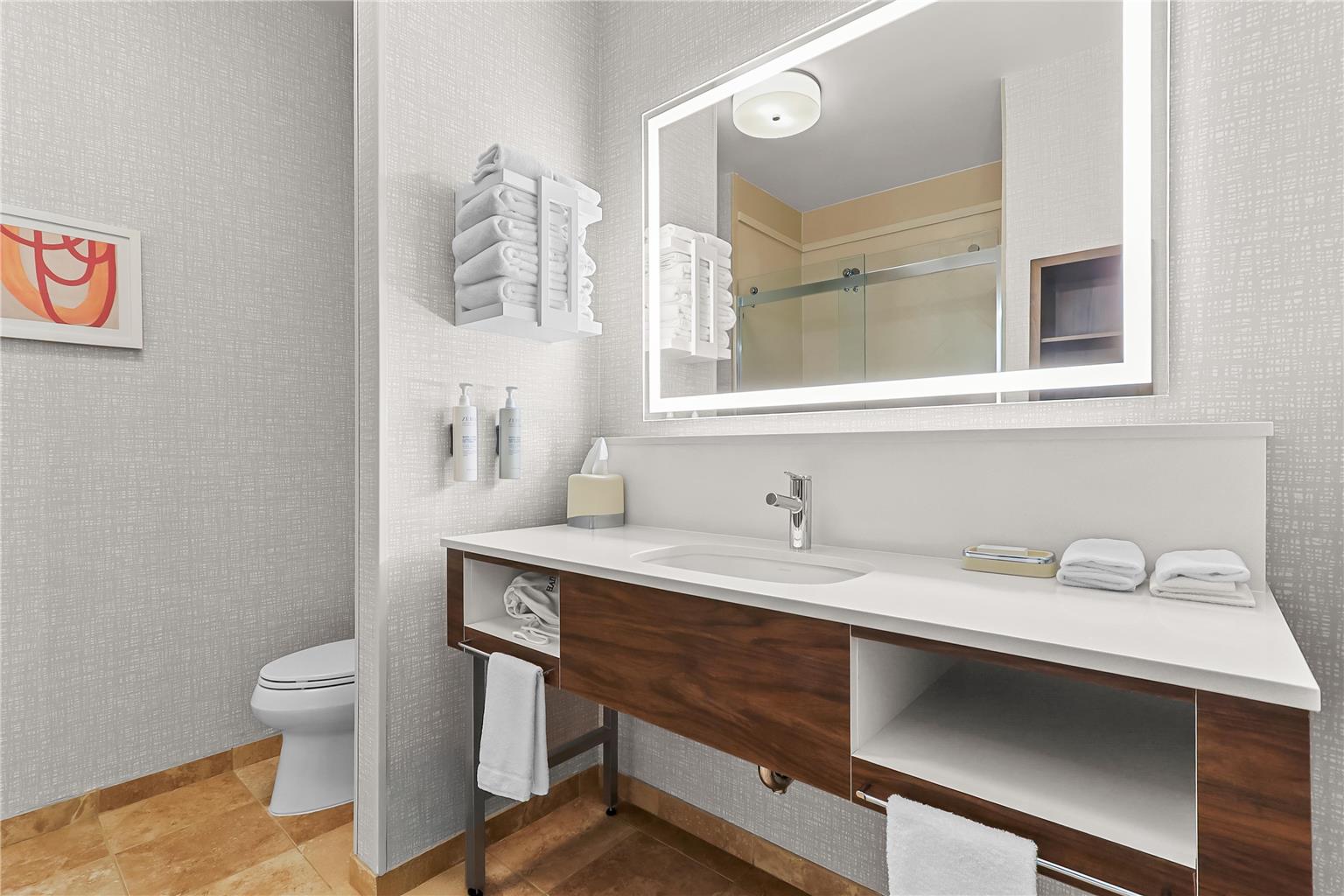 Guest room bath